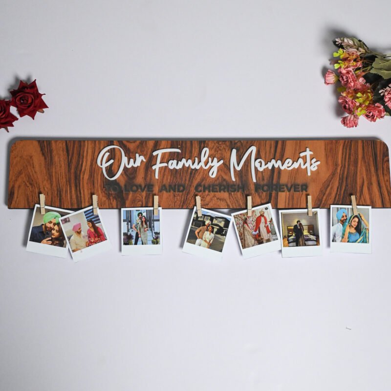 Family Moment Board Light Brown,Brown
